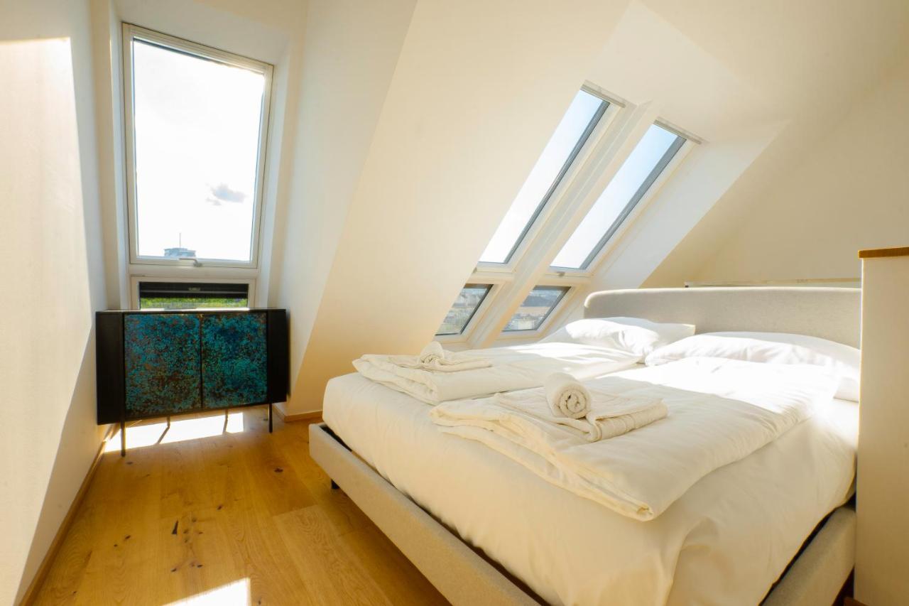 Orestaliving - Penthouse In 2Nd District With View Wien Exteriör bild